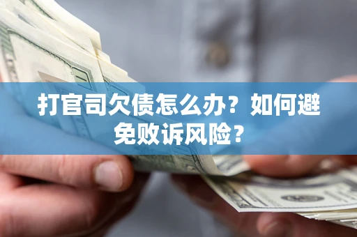 武汉打官司欠债怎么办？如何避免败诉风险？