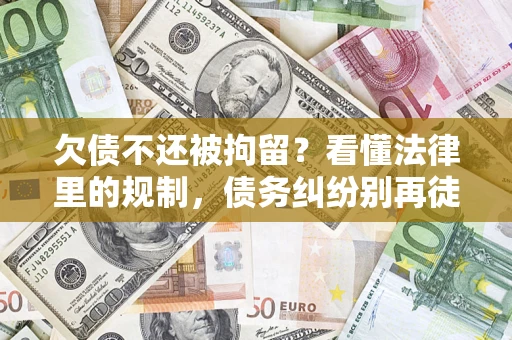 武汉欠债不还被拘留？看懂法律里的规制，债务纠纷别再徒劳奔波