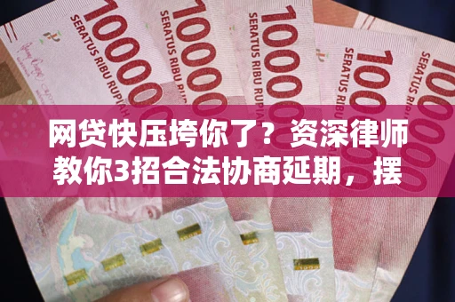 武汉网贷快压垮你了？资深律师教你3招合法协商延期，摆脱暴力催收！