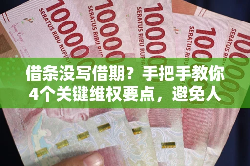 武汉借条没写借期？手把手教你4个关键维权要点，避免人财两空
